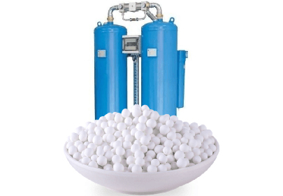 How a desiccant air dryer alumina gel works