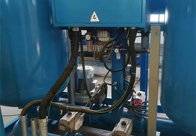 The dryer of the air compressor, the introduction and operation of the drying and regeneration process