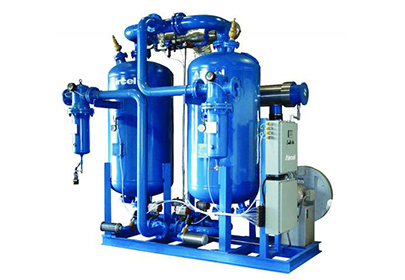 How do industrial desiccant air dryer work?