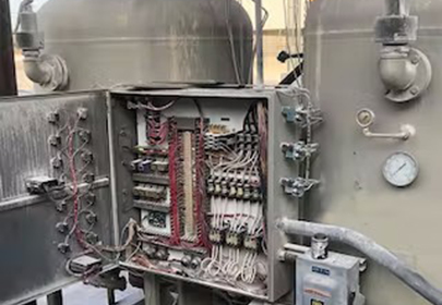 Industrial 500 cfm refrigerated air dryer