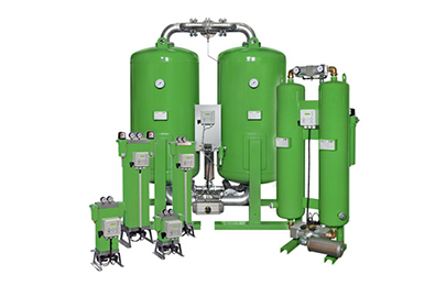 Improve compressed air quality with an adsorption air dryer