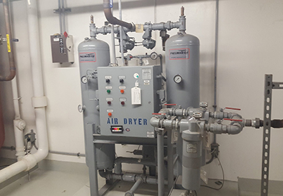 Desiccant air dryer range