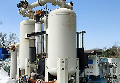 Desiccant compressed air dryer solutions