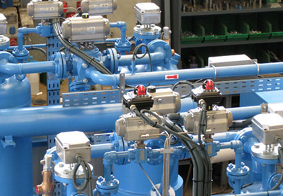 Adsorption Air Dryers, External Heated Regeneration and Vacuum Cooling